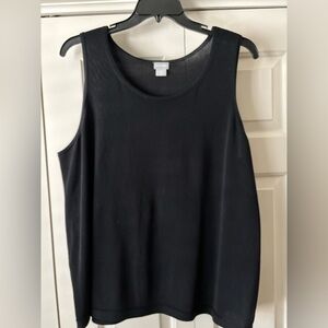 Chico's Classic Black Tank Top